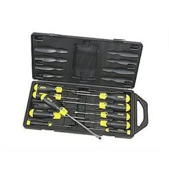 Stanley 10 Piece Cusion Grip Screwdriver Set 265014