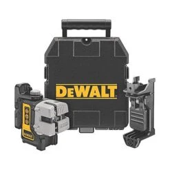 Dewalt DW089K Line Laser Self Levelling 3 Line Laser & Wall Bracket -Draper || DeWALT || Stanley Sales 0040752 700