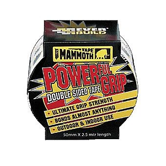 EverBuild Powerful Grip Mammoth Tape 25mm X 2.5m 3 EverBuild Powerful Grip Mammoth Tape 25mm X 2.5m