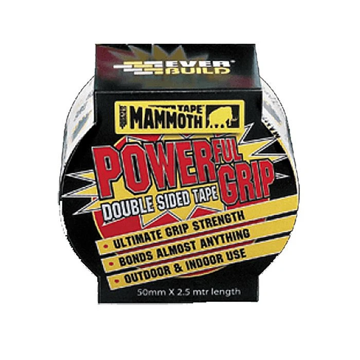 EverBuild Powerful Grip Mammoth Tape 25mm X 2.5m 4 EverBuild Powerful Grip Mammoth Tape 25mm X 2.5m - Image 2