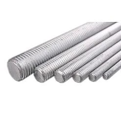 M12 Zinc Plated Steel Threaded Bar 1 Metre Length