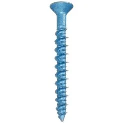 Blue Masonry Screws 3/16" X 57mm Countersunk -Draper || DeWALT || Stanley Sales 0051002 700