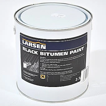 Larsen Bituminous Black Paint 2.5L 3 Larsen Bituminous Black Paint 2.5L