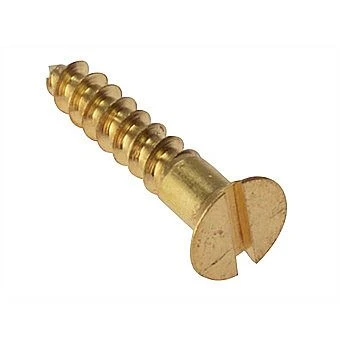 Countersunk Brass Slot Wood Screw 12 X 3 Inch 3 Countersunk Brass Slot Wood Screw 12 X 3 Inch