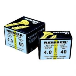 Reisser Cutter 4.0 X 40mm Countersunk Wood Screws -Draper || DeWALT || Stanley Sales 0059445 700