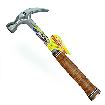 Estwing E20C 20oz Curved Claw Hammer With Leather Grip 3 Estwing E20C 20oz Curved Claw Hammer With Leather Grip