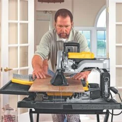 DeWalt D24000 250mm Wet Tile Saw With Slide Table & Legstand -Draper || DeWALT || Stanley Sales 0065109 700