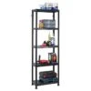 Garland Easy Self Assembly Plastic 5 Shelf Unit G06035
