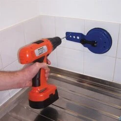 Silverline 868804 120mm Tile Drilling Jig -Draper || DeWALT || Stanley Sales 0071951 700