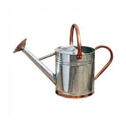 Gardman Metal 9L Watering Can With Copper Trim