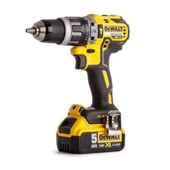 DeWalt DCD796P1 18V XR Compact Brushless Combi Hammer Drill & 5.0Ah Battery -Draper || DeWALT || Stanley Sales 0083341 700