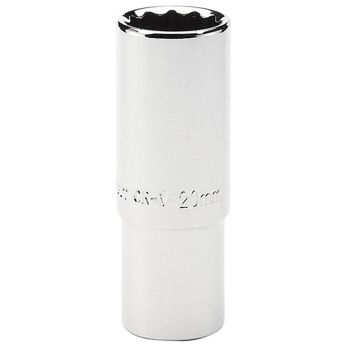 Draper 1/2" Sq. Drive Hi-Torq Deep Socket - 12 Point 4 Draper 1/2" Sq. Drive Hi-Torq Deep Socket - 12 Point - Image 2