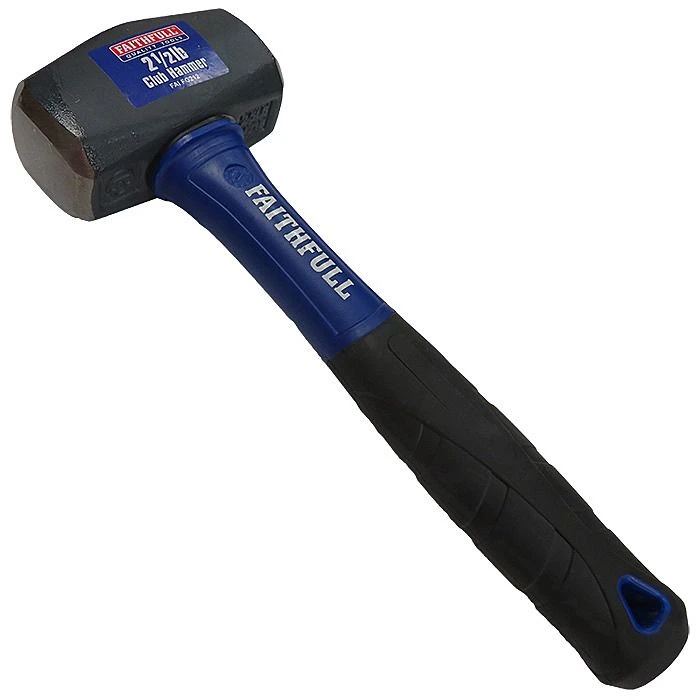 Faithfull Club Hammer Fibreglass Handle 2.5lb FAIFG212 4 Faithfull Club Hammer Fibreglass Handle 2.5lb FAIFG212 - Image 2