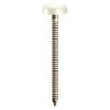 TIMco Polymer Headed Pin 30mm White -Draper || DeWALT || Stanley Sales 0091732 340