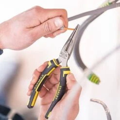 Stanley Max Steel 150mm Long Nose Pliers 0-89-869 -Draper || DeWALT || Stanley Sales 0093609 700