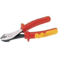 Draper 69180 180mm VDE Insulated High Leverage Diagonal Side Cutters
