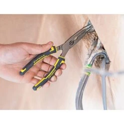 Stanley Max Steel 200mm Bent Long Nose Pliers 0-89-872 -Draper || DeWALT || Stanley Sales 0093689 700
