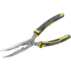 Stanley Max Steel 200mm Bent Long Nose Pliers 0-89-872 -Draper || DeWALT || Stanley Sales 0093691 700