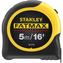 Stanley FatMax 5m/16' Tape Measure With Blade Armour 033719 -Draper || DeWALT || Stanley Sales 0094443 700