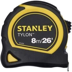 Stanley 8m/26' Tape Measure Tylon Blade -Draper || DeWALT || Stanley Sales 0094460 700