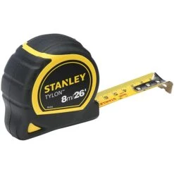 Stanley 8m/26' Tape Measure Tylon Blade -Draper || DeWALT || Stanley Sales 0094462 700