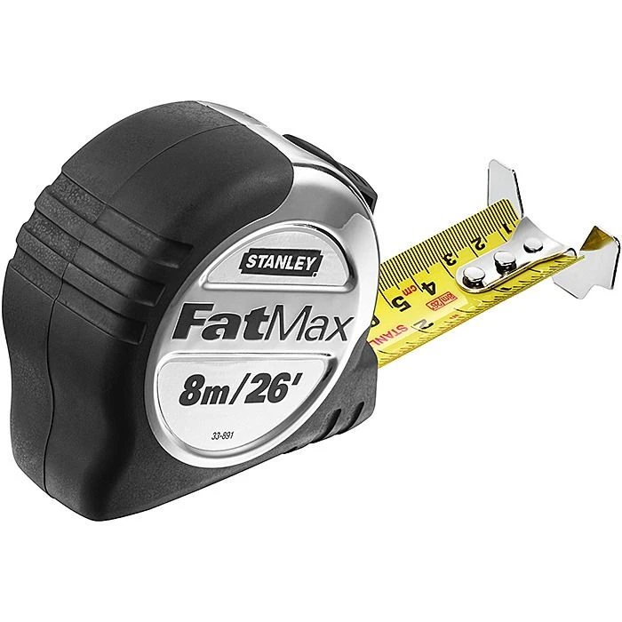Stanley FatMax XL 8m/26' Tape Measure With Blade FX 533891 4 Stanley FatMax XL 8m/26' Tape Measure With Blade FX 533891 - Image 2