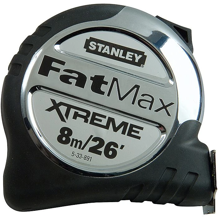 Stanley FatMax XL 8m/26' Tape Measure With Blade FX 533891 6 Stanley FatMax XL 8m/26' Tape Measure With Blade FX 533891 - Image 4
