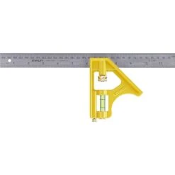 Stanley Die Cast Combination Square 12in/300mm 2-46-028 -Draper || DeWALT || Stanley Sales 0094579 700