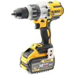 DeWalt DCD996X1 18V XR Brushless Combi Hammer Drill With 1 X FlexVolt 9.0Ah Battery -Draper || DeWALT || Stanley Sales 0095400 700