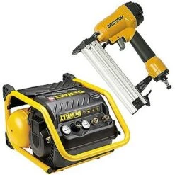 DeWalt DPC10QTC Compressor & Bostitch SB-HC50FN Concrete Block Nailer Kit