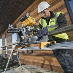 DeWalt DHS780T2 54V XR 305mm FlexVolt Dual Mitre Saw 12" 2 X 6.0Ah Batteries -Draper || DeWALT || Stanley Sales 0095847 700