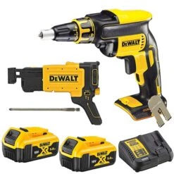 DeWalt DCF620P2K 18V Brushless Collated Drywall Screwdriver 2 X 5.0Ah Batteries -Draper || DeWALT || Stanley Sales 0095951 700