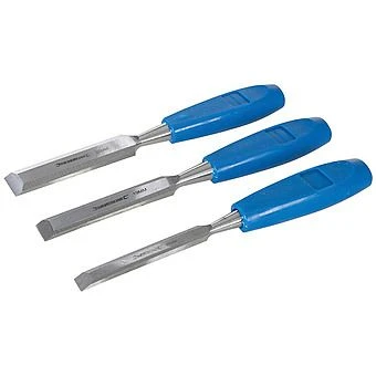 Silverline 549666 Wood Chisel Set Of 3 3 Silverline 549666 Wood Chisel Set Of 3