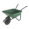 Shire 90 Litre Green Poly Pneumatic Wheelbarrow -Draper || DeWALT || Stanley Sales 0096652 340