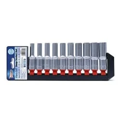 Streetwize 1/2" 10 Piece Deep Socket Set - Metric