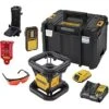 DeWalt DCE074D1R 18V XR Self Levelling Red Rotary Laser Kit -Draper || DeWALT || Stanley Sales 0098853 340