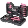 Streetwize 39 Piece Pink Tool Kit -Draper || DeWALT || Stanley Sales 0099951 340