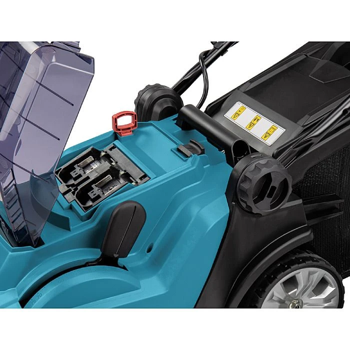 Makita DLM382CT2 Lawnmower 36v (2x18v) 38cm Lawn Mower With 2 X 5.0Ah Batteries 6 Makita DLM382CT2 Lawnmower 36v (2x18v) 38cm Lawn Mower With 2 X 5.0Ah Batteries - Image 4