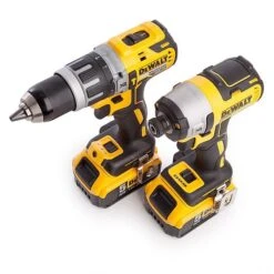 DeWalt DCK266P2T 18V Brushless DCF887 Impact Driver & DCD796 Combi Drill Twinpack 2 X 5.0Ah Batteries -Draper || DeWALT || Stanley Sales 0100569 700