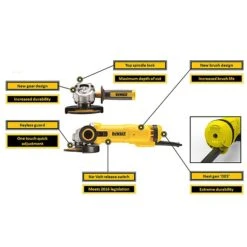 DeWalt DWE4206K 115mm Angle Grinder 1010w 11 DeWalt DWE4206K 115mm Angle Grinder 1010w -Draper || DeWALT || Stanley Sales 0102049 700