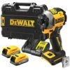 DeWalt DCF850E2T 18V XR 3rd Gen Impact Driver & 2 X 1.7Ah PowerStack Batteries -Draper || DeWALT || Stanley Sales 0102509 340