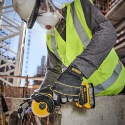 DeWalt DCS438E2T 18V XR 75mm Cut Off Saw Tool & 2 X 1.7Ah PowerStack Batteries -Draper || DeWALT || Stanley Sales 0102530 700