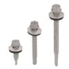 No.12 Hex Head Light Duty Tek Screw For Steel With Washer