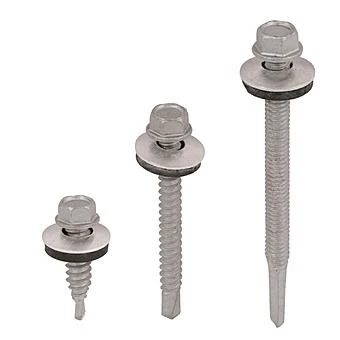 No.12 Hex Head Light Duty Tek Screw For Steel With Washer 3 No.12 Hex Head Light Duty Tek Screw For Steel With Washer