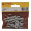 Centurion 12.5mm ZP Universal Cam Furniture Fixing Pack (Pack Of 6) -Draper || DeWALT || Stanley Sales 0104934 340