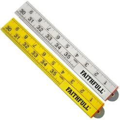 Faithfull FAIRULEFOLD Folding Rule ABS Plastic 1mtr -Draper || DeWALT || Stanley Sales 0106312 700