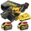DeWalt DCG460X2 54V XR FlexVolt Cordless 230mm Angle Grinder & 2x 9.0Ah Batteries -Draper || DeWALT || Stanley Sales 0106694 340