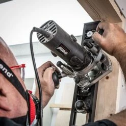 Trend T4EK/T4ELK Variable Speed 1/4" Plunge Router -Draper || DeWALT || Stanley Sales 0107236 700