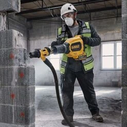 DeWalt DCH911NK 54V XR FlexVolt SDS-Max Breaker/Chipping Hammer 11kg Body Only -Draper || DeWALT || Stanley Sales 0107285 700