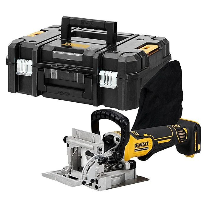 DeWalt DCW682NT 18V XR Cordless Biscuit Jointer Body Only 4 DeWalt DCW682NT 18V XR Cordless Biscuit Jointer Body Only - Image 2